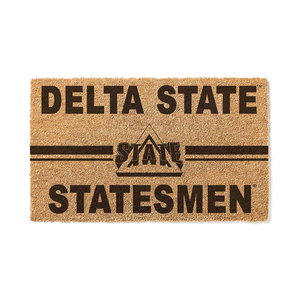 Team Coir Doormat Team Logo Delta State Statesman