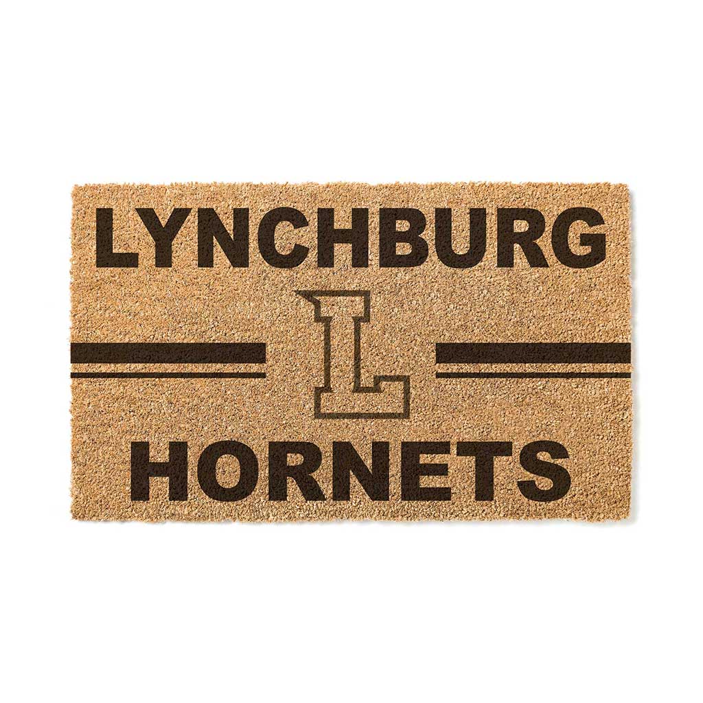 Team Coir Doormat Team Logo Lynchburg College Hornets