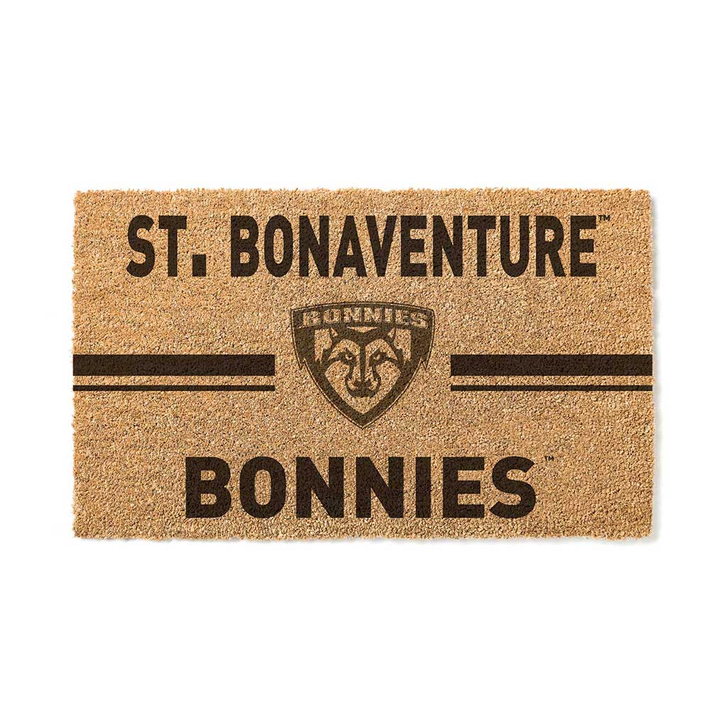 Team Coir Doormat Team Logo St. Bonaventure Bonnies