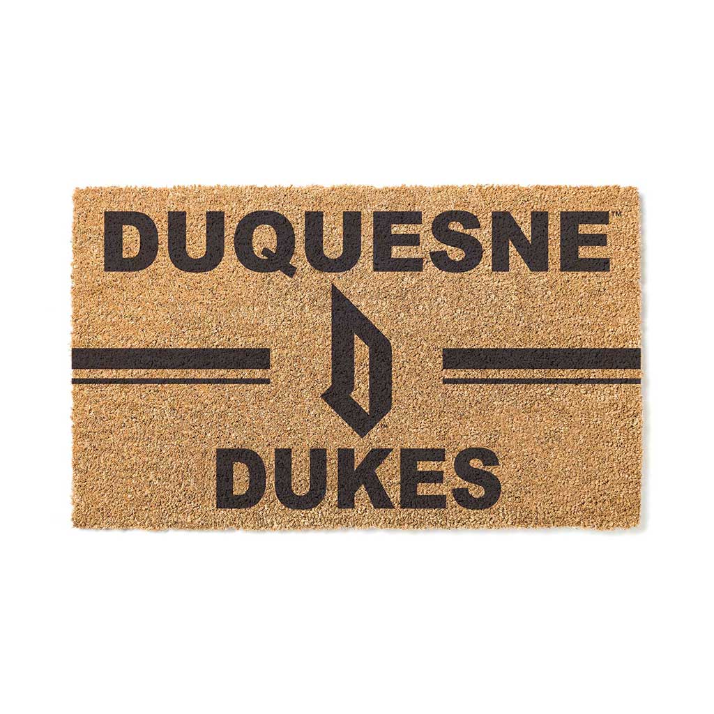 Team Coir Doormat Team Logo Duquesne Dukes