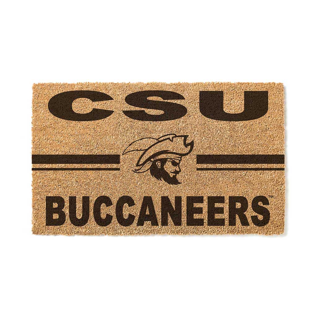 Team Coir Doormat Team Logo Charleston Southern Buccaneers