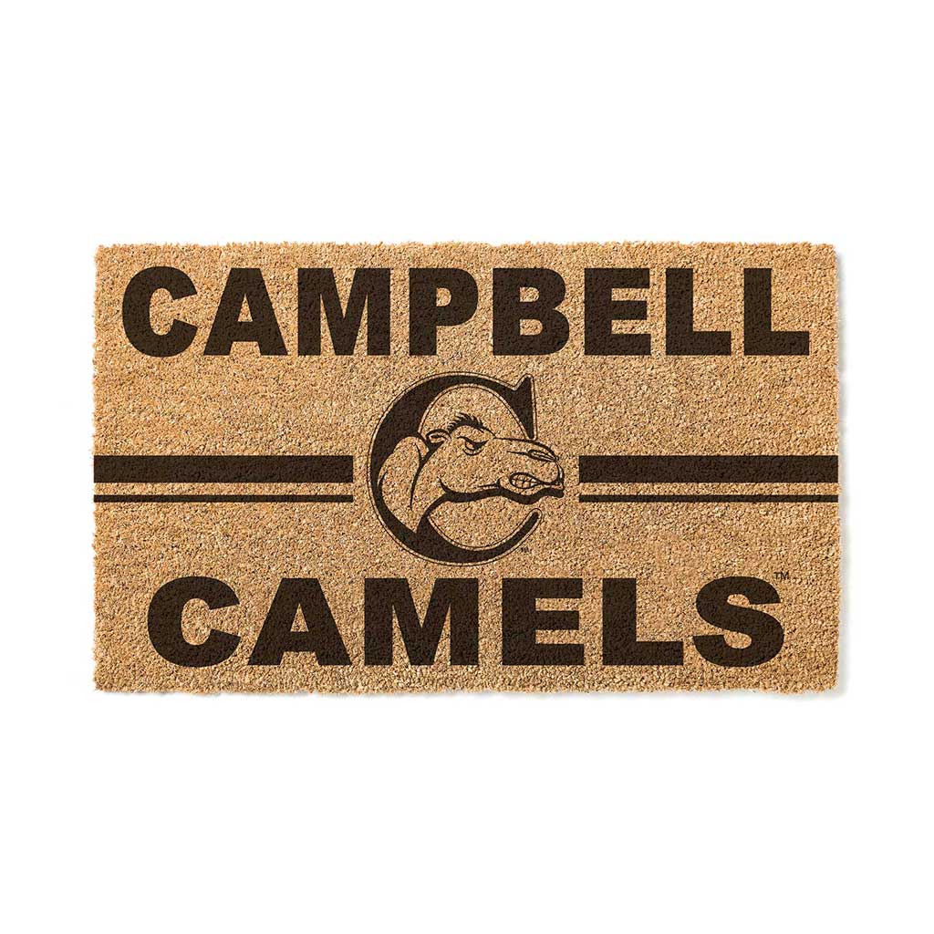 Team Coir Doormat Team Logo Campbell Fighting Camels