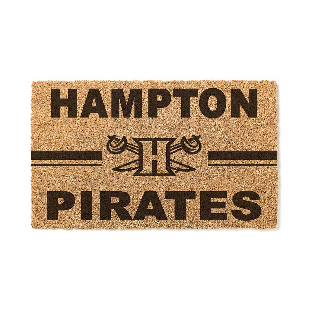 Team Coir Doormat Team Logo Hampton Pirates