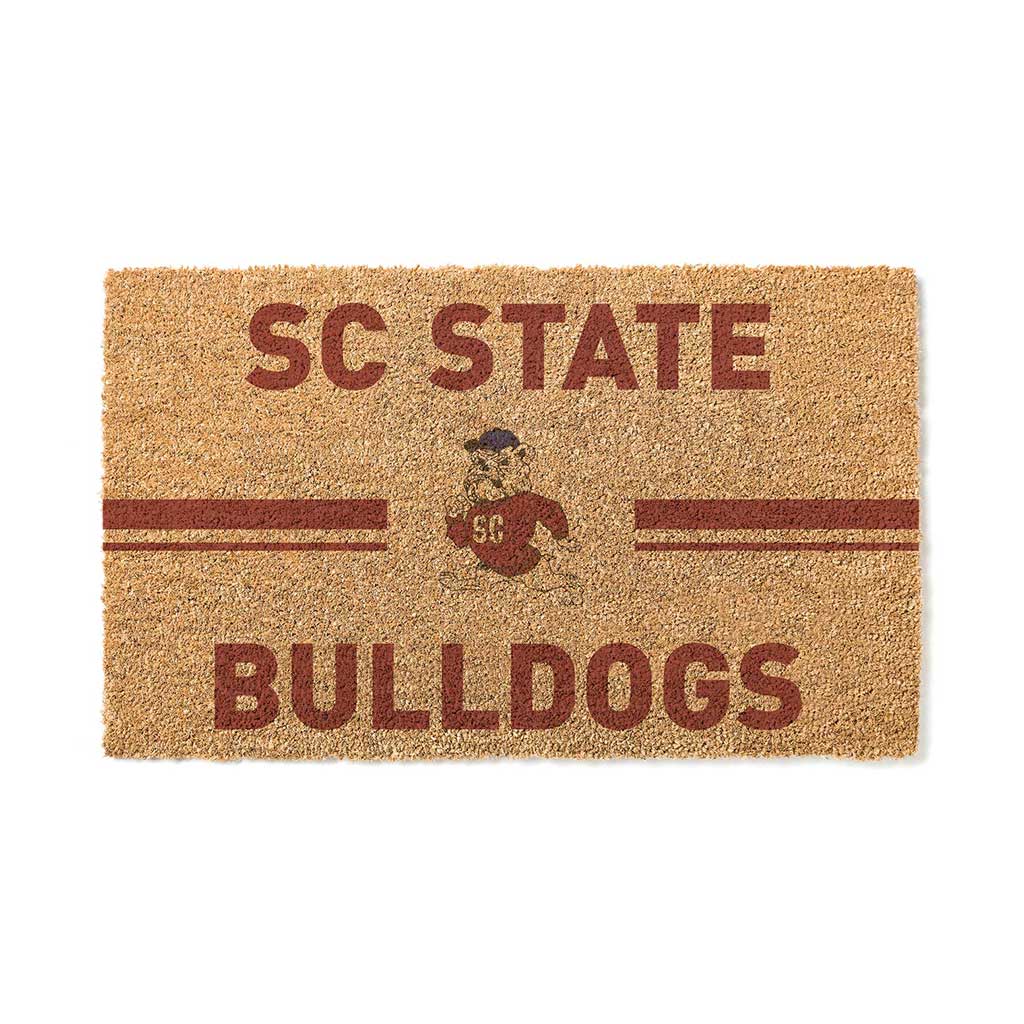 Team Coir Doormat Team Logo South Carolina State Bulldogs