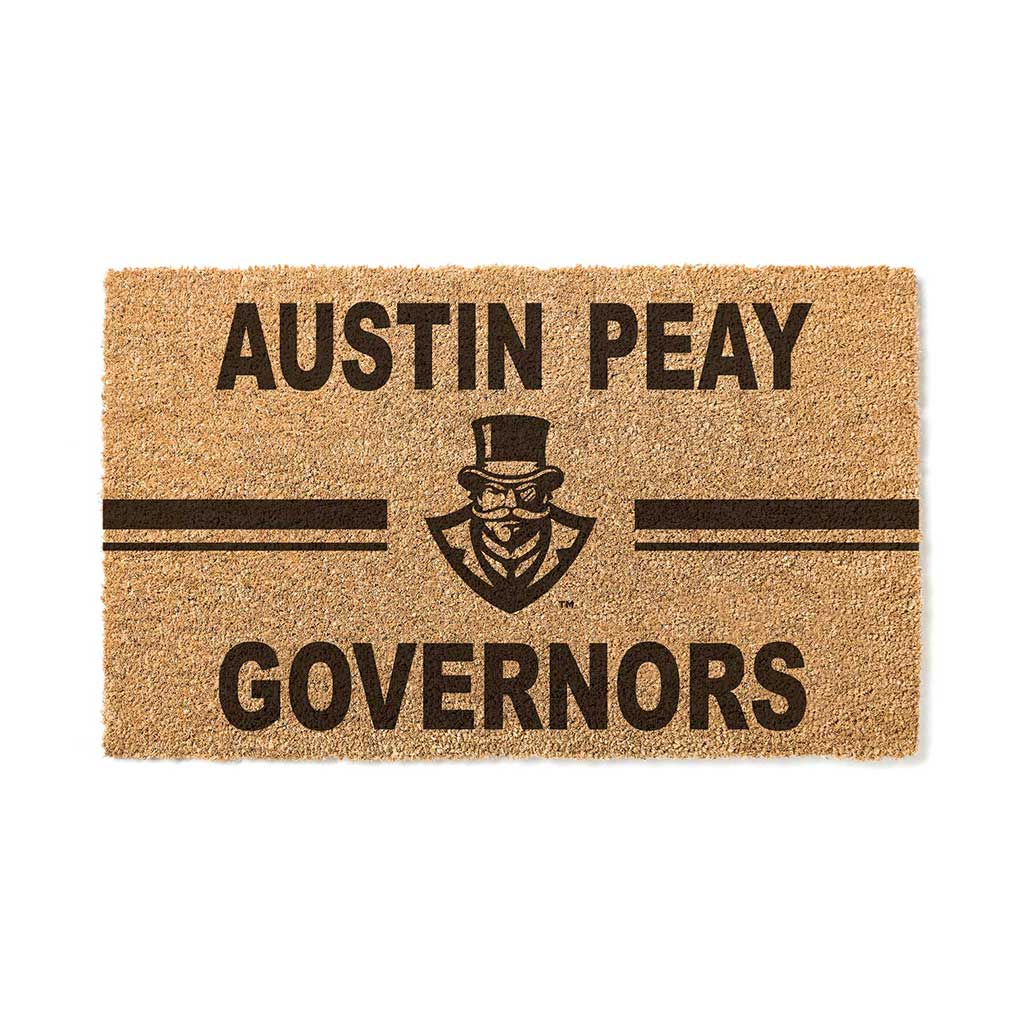 Team Coir Doormat Team Logo Austin Peay Governors