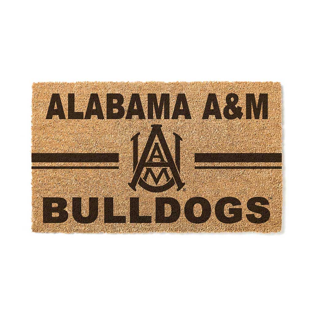 Team Coir Doormat Team Logo Alabama A&M Bulldogs