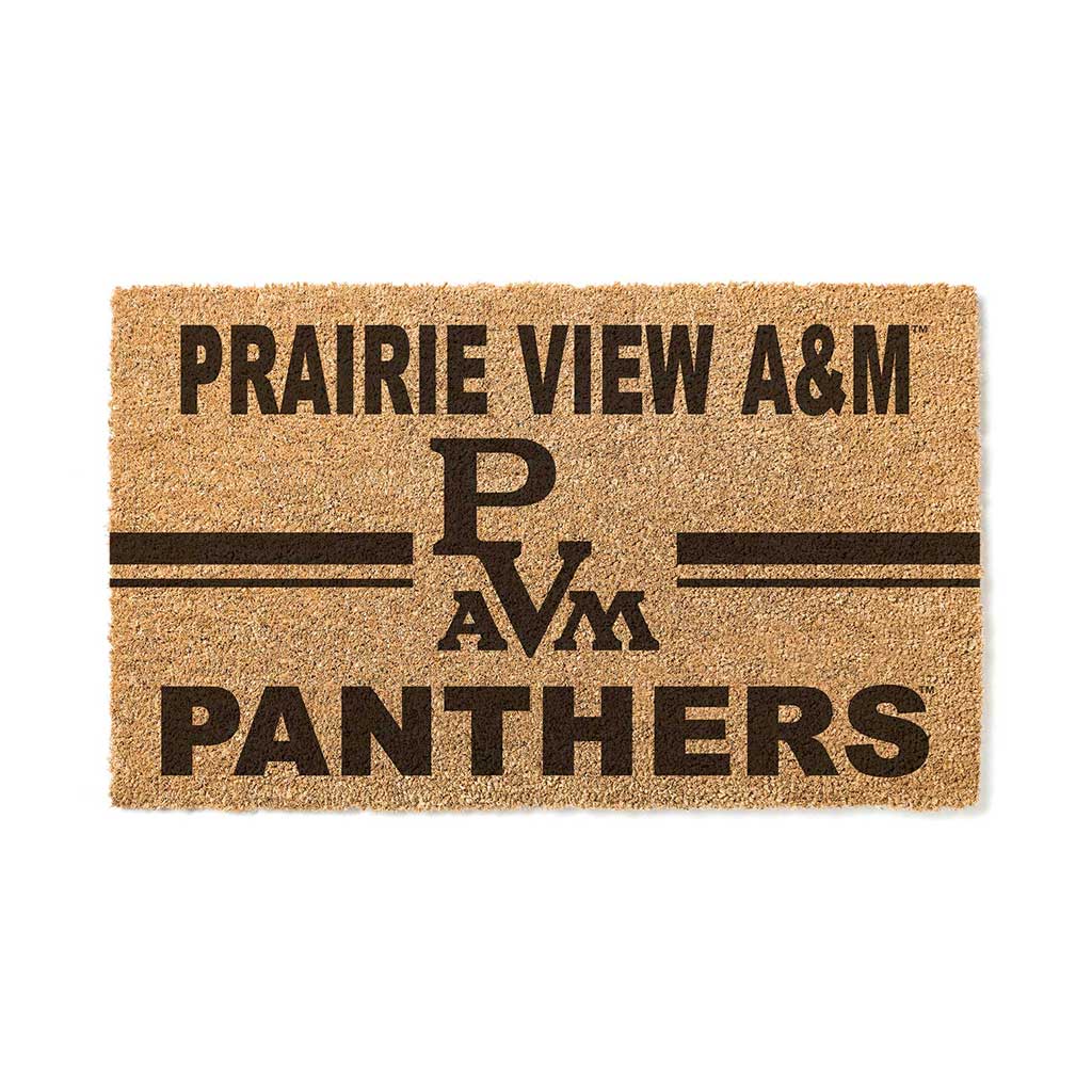 Team Coir Doormat Team Logo Prairie View A&M Panthers