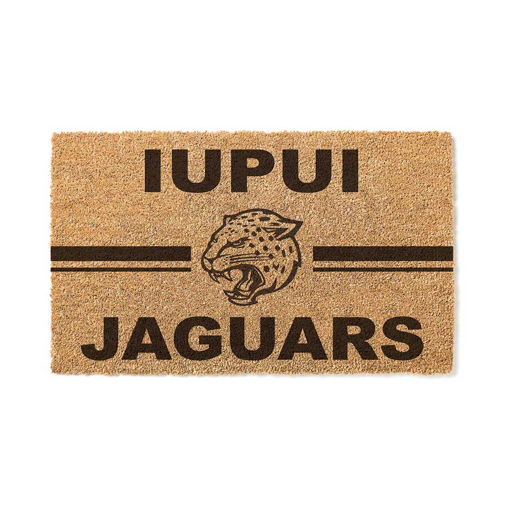 Team Coir Doormat Team Logo Indiana-Purdue Indianapolis Jaguars