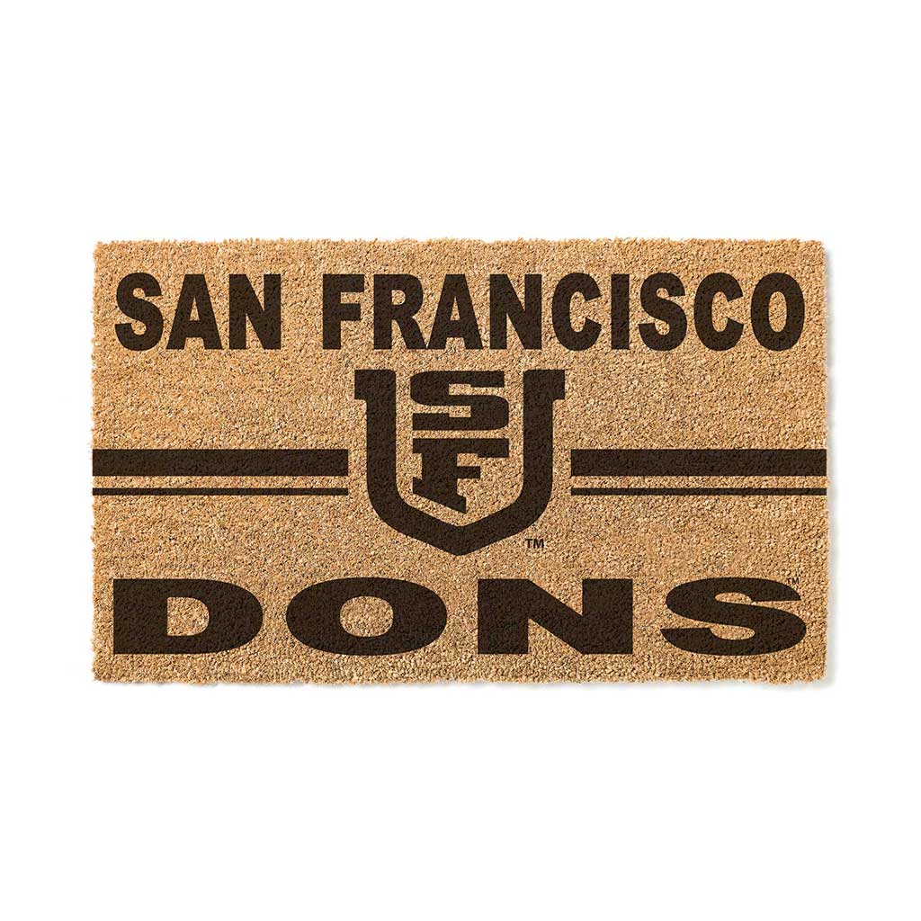 Team Coir Doormat Team Logo San Francisco Dons