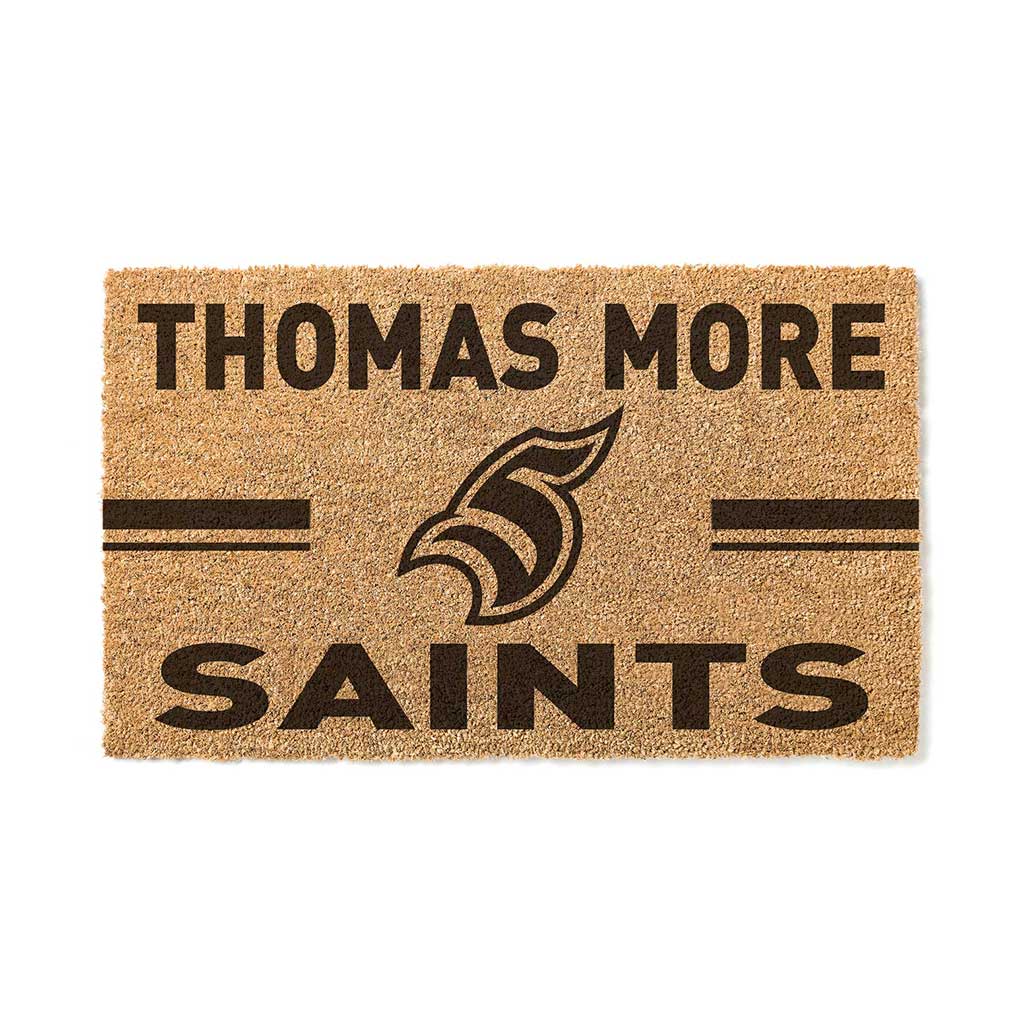 Team Coir Doormat Team Logo Thomas More College Saints