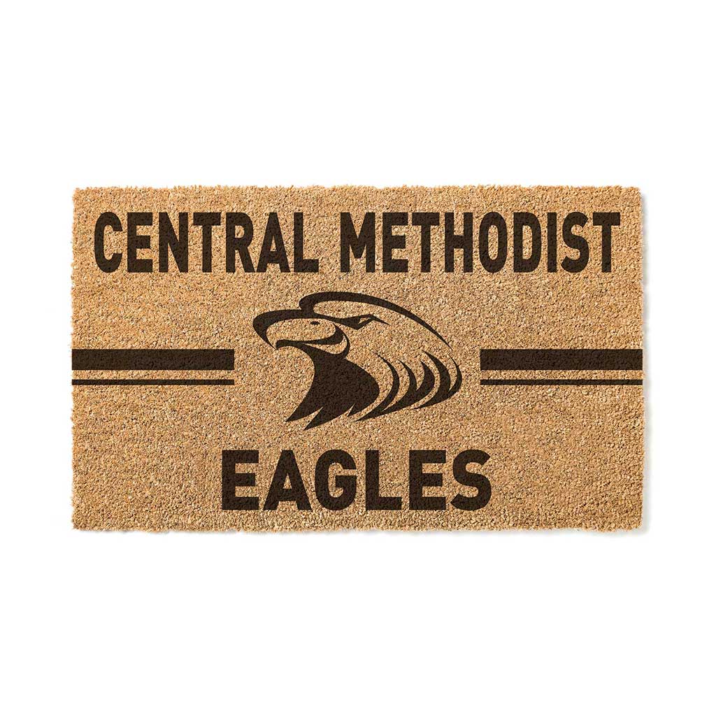 Team Coir Doormat Team Logo Central Methodist University Eagles