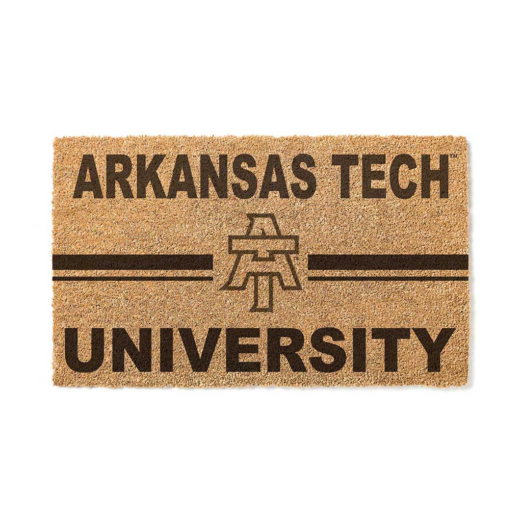 Team Coir Doormat Team Logo Arkansas Tech WONDER BOYS/GOLDEN SUNS