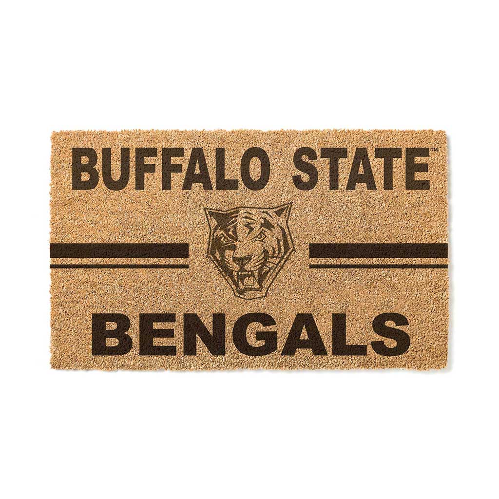 Team Coir Doormat Team Logo Buffalo State College Bengals