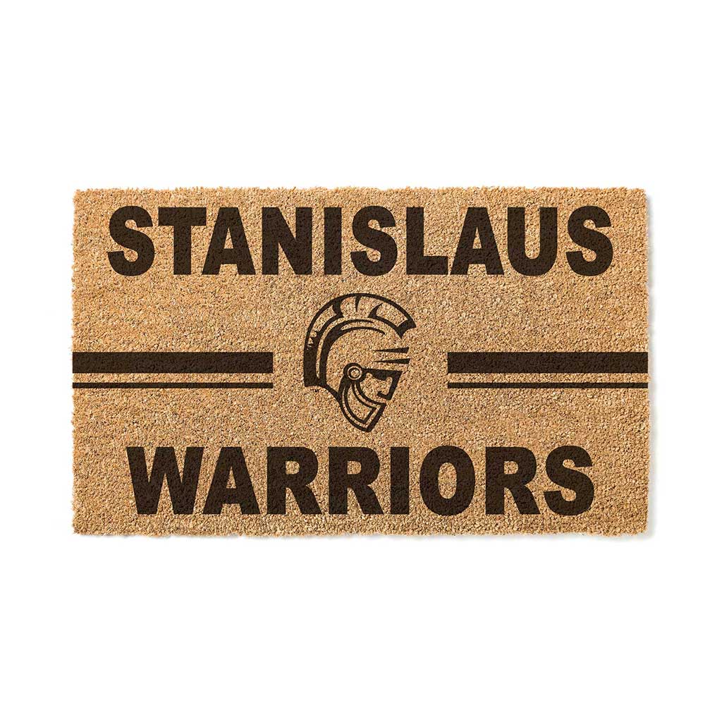 Team Coir Doormat Team Logo California State - Stanislaus WARRIORS