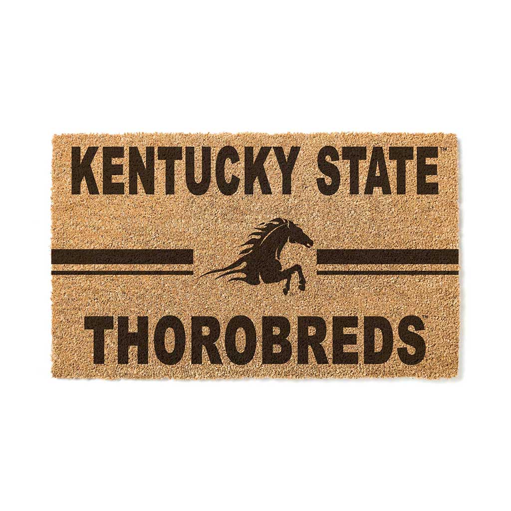 Team Coir Doormat Team Logo Kentucky State THOROBREDS/THOROBRETTES