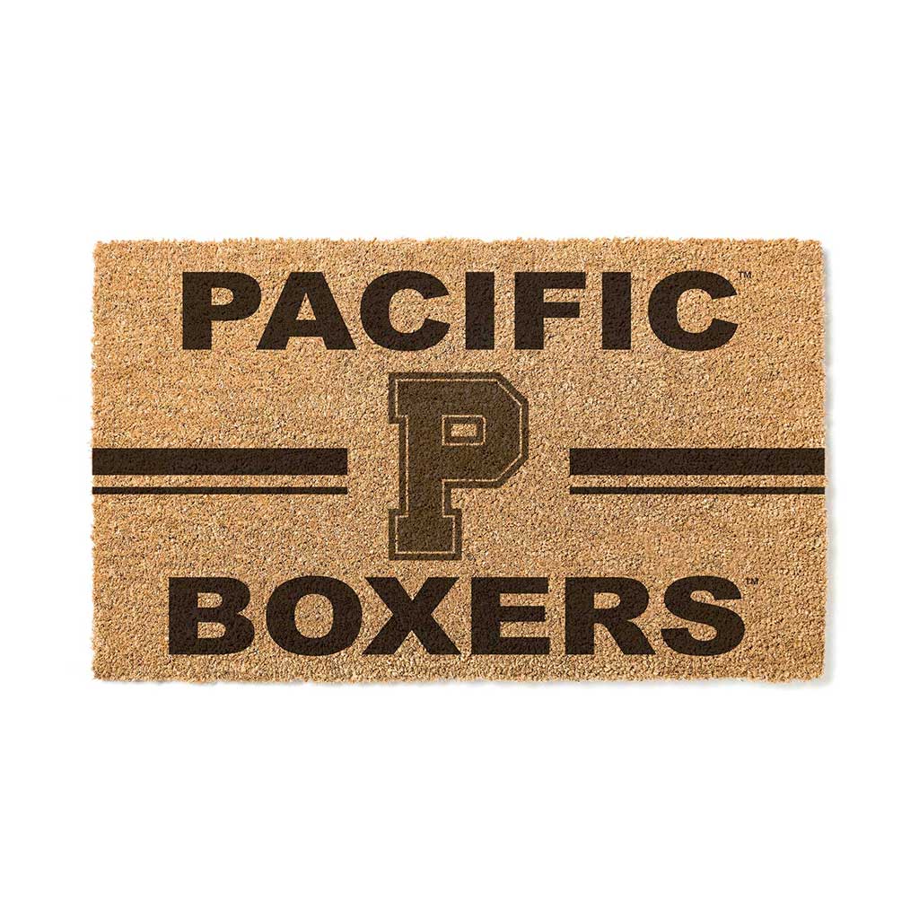 Team Coir Doormat Team Logo Pacific University Boxers