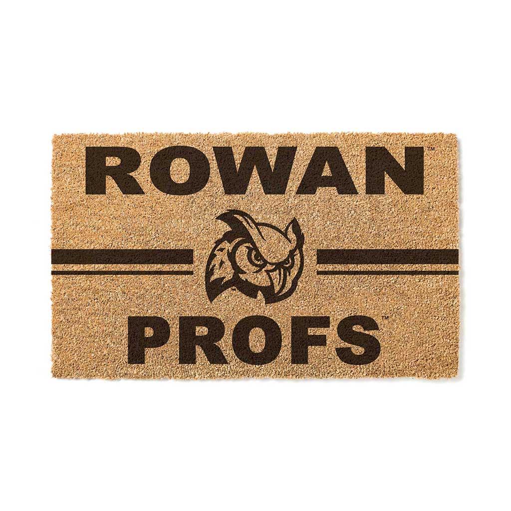 Team Coir Doormat Team Logo Rowan University Profs