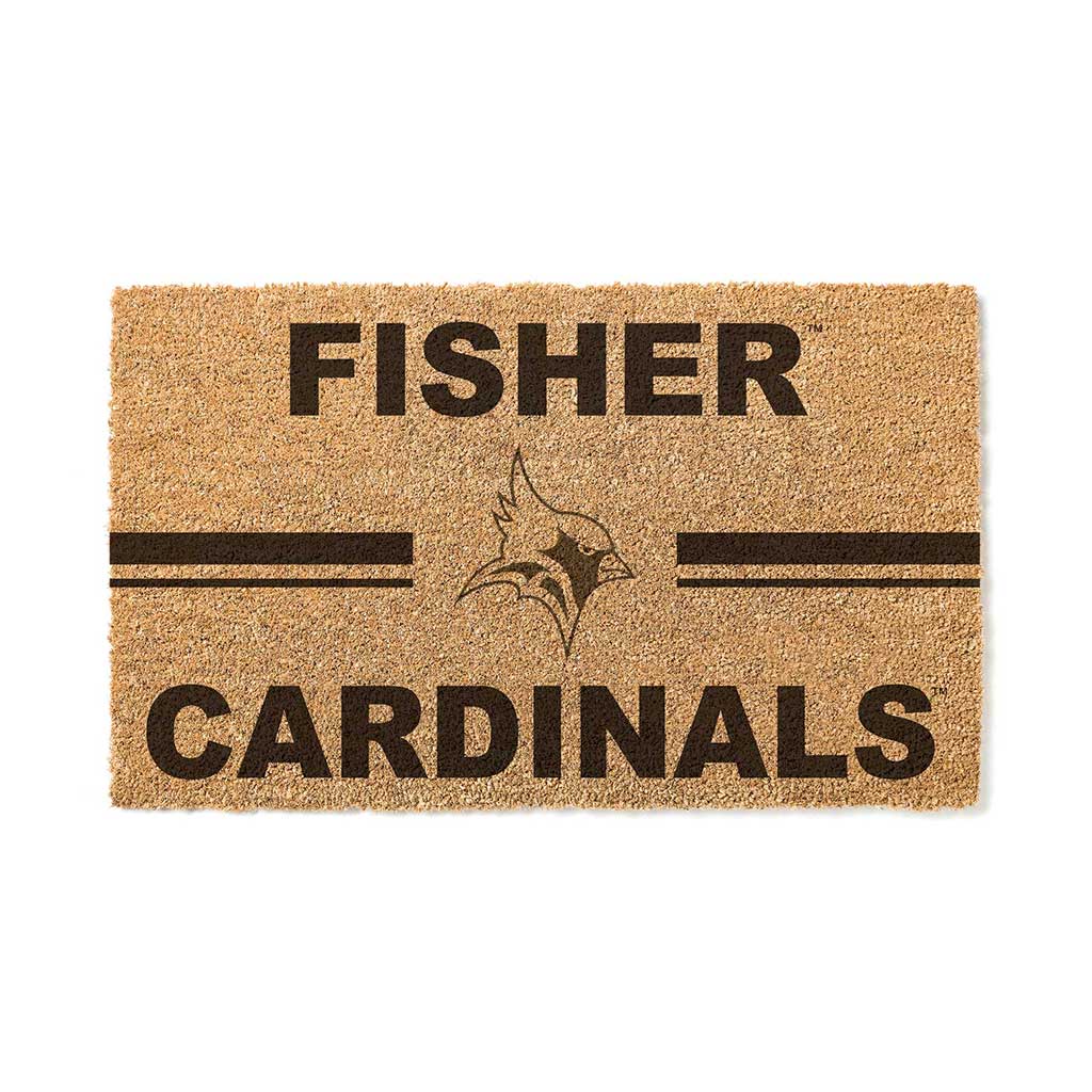 Team Coir Doormat Team Logo St. John Fisher College Cardinals