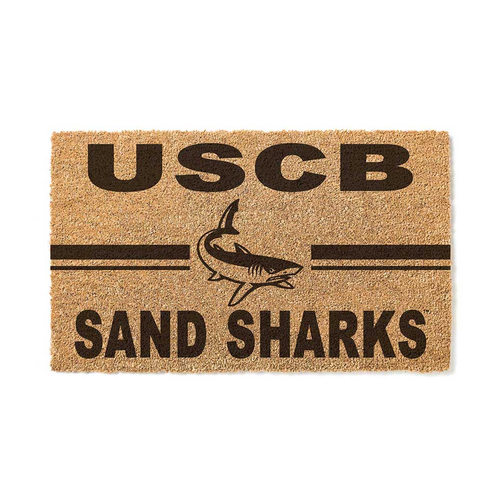 Team Coir Doormat Team Logo South Carolina - Beauford Sand Sharks