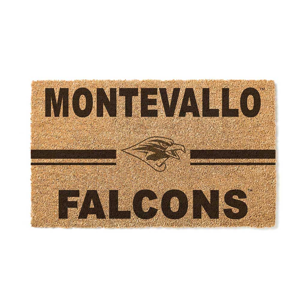 Team Coir Doormat Team Logo University of Montevallo Falcons