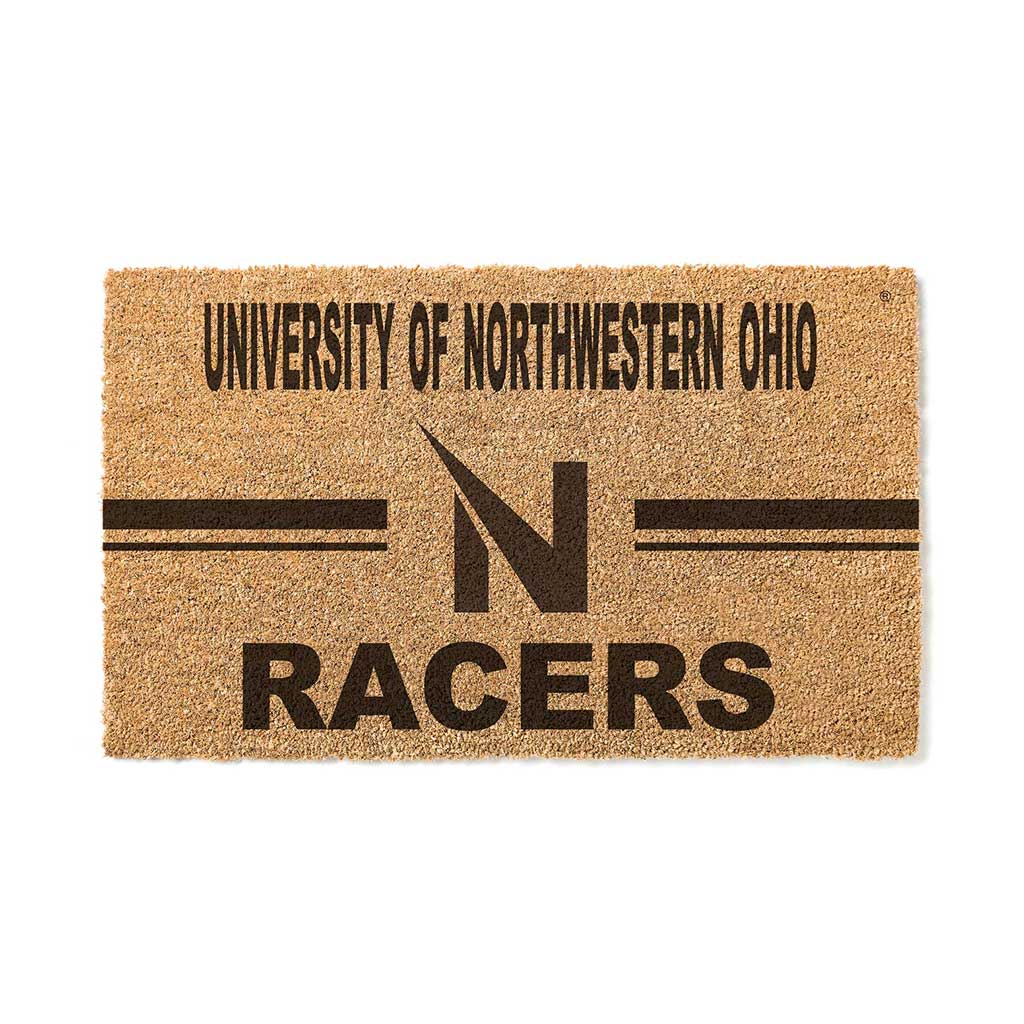 Team Coir Doormat Team Logo Northwestern Ohio Racers