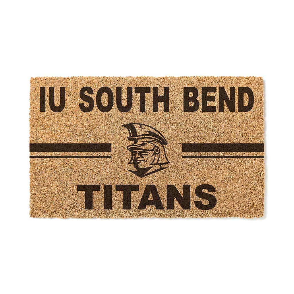 Team Coir Doormat Team Logo Indiana University South Bend Titans