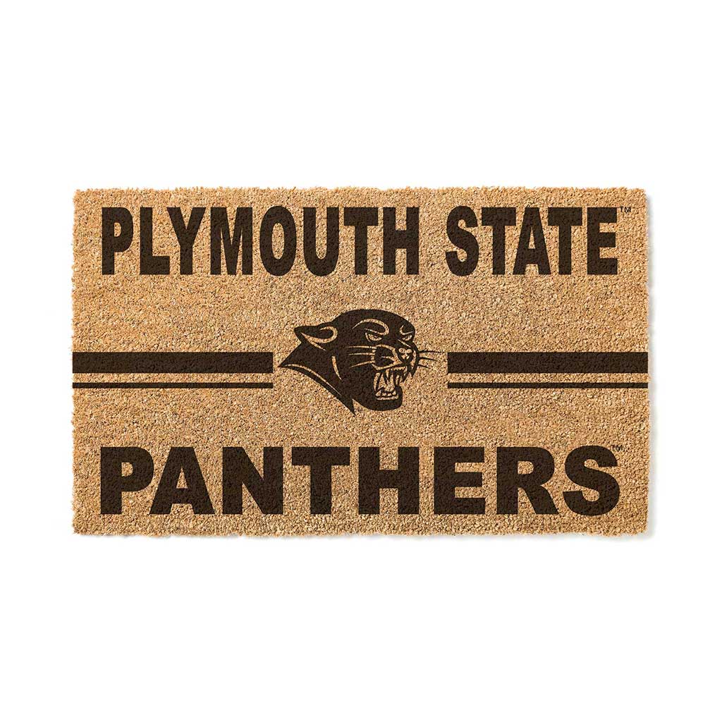 Team Coir Doormat Team Logo Plymouth State University Panthers