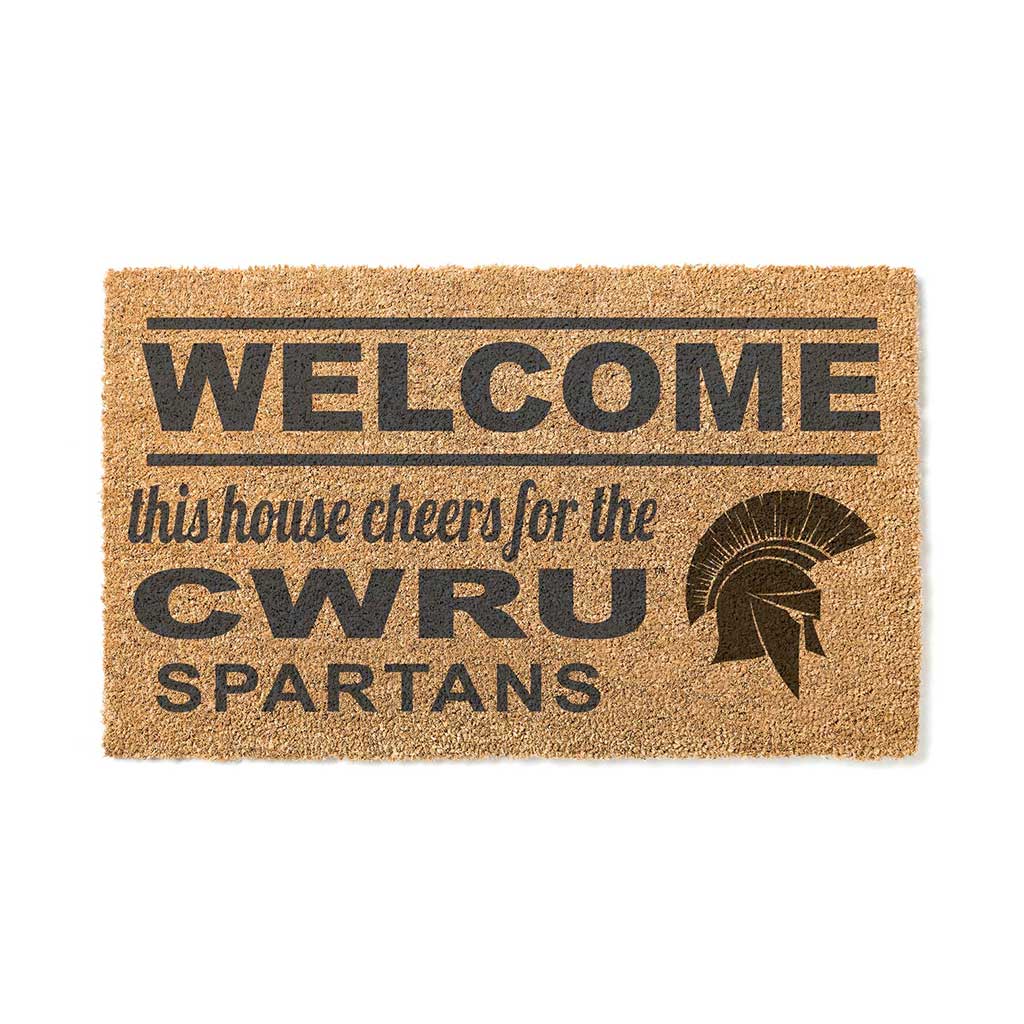 Team Coir Doormat Welcome Case Western Reserve University Spartans