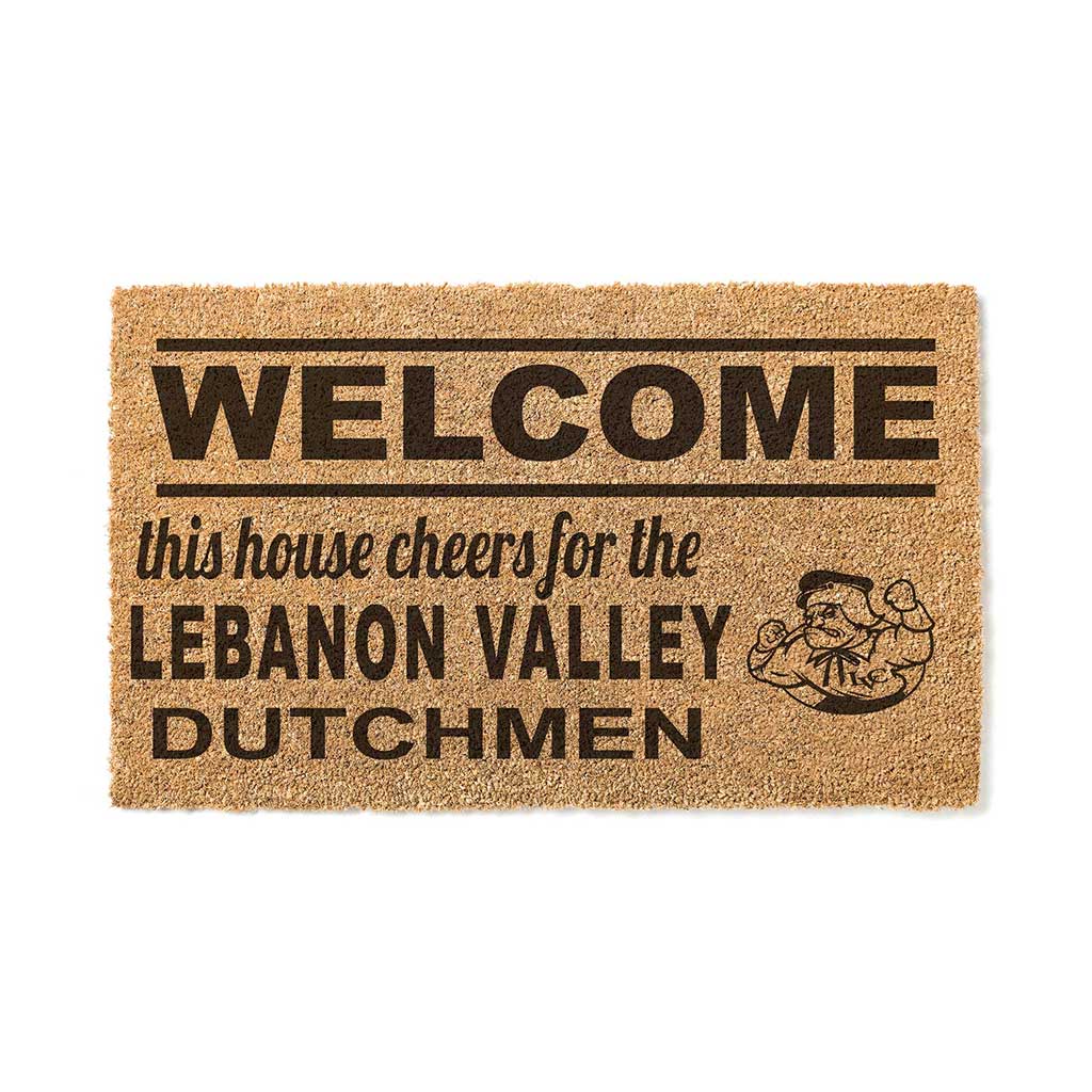 Team Coir Doormat Welcome Lebanon Valley College Dutchmen