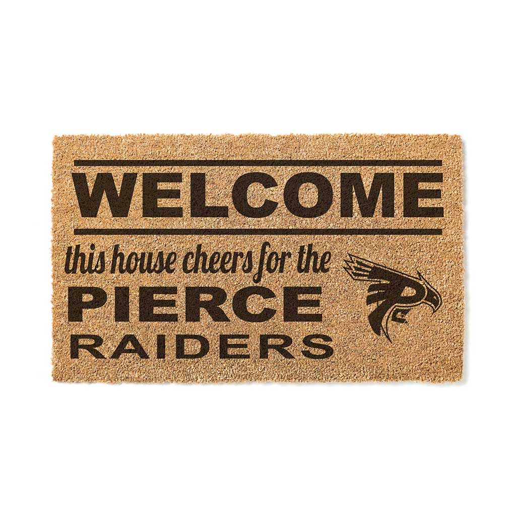 Team Coir Doormat Welcome Pierce College Raiders