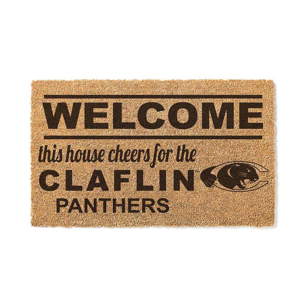 Team Coir Doormat Welcome University of Maryland - Eastern Shore Hawks