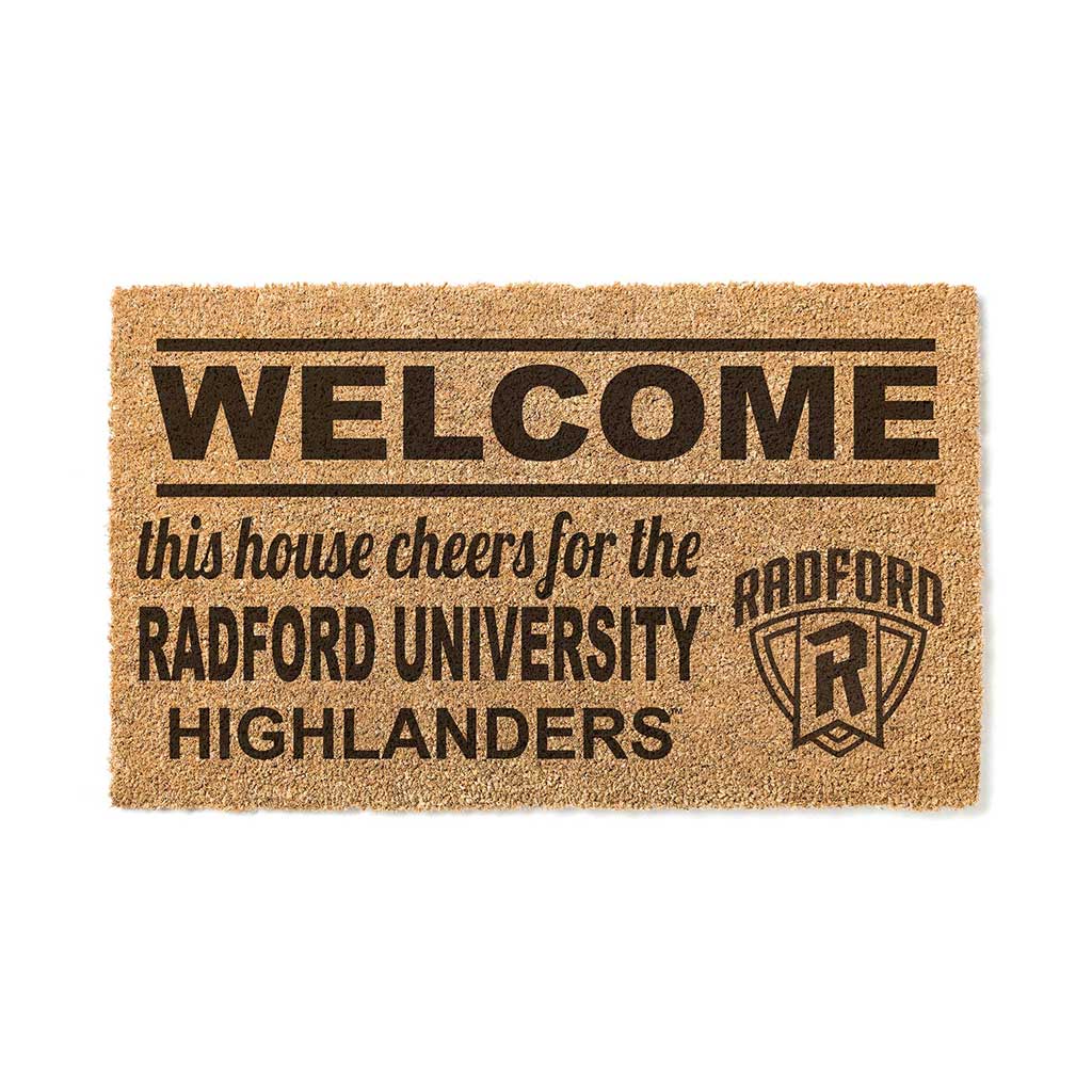 Team Coir Doormat Welcome Radford U/Carillion