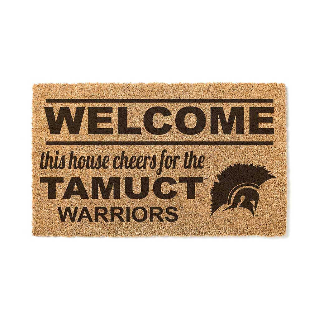 Team Coir Doormat Welcome Texas A&M University-Central Texas Warriors