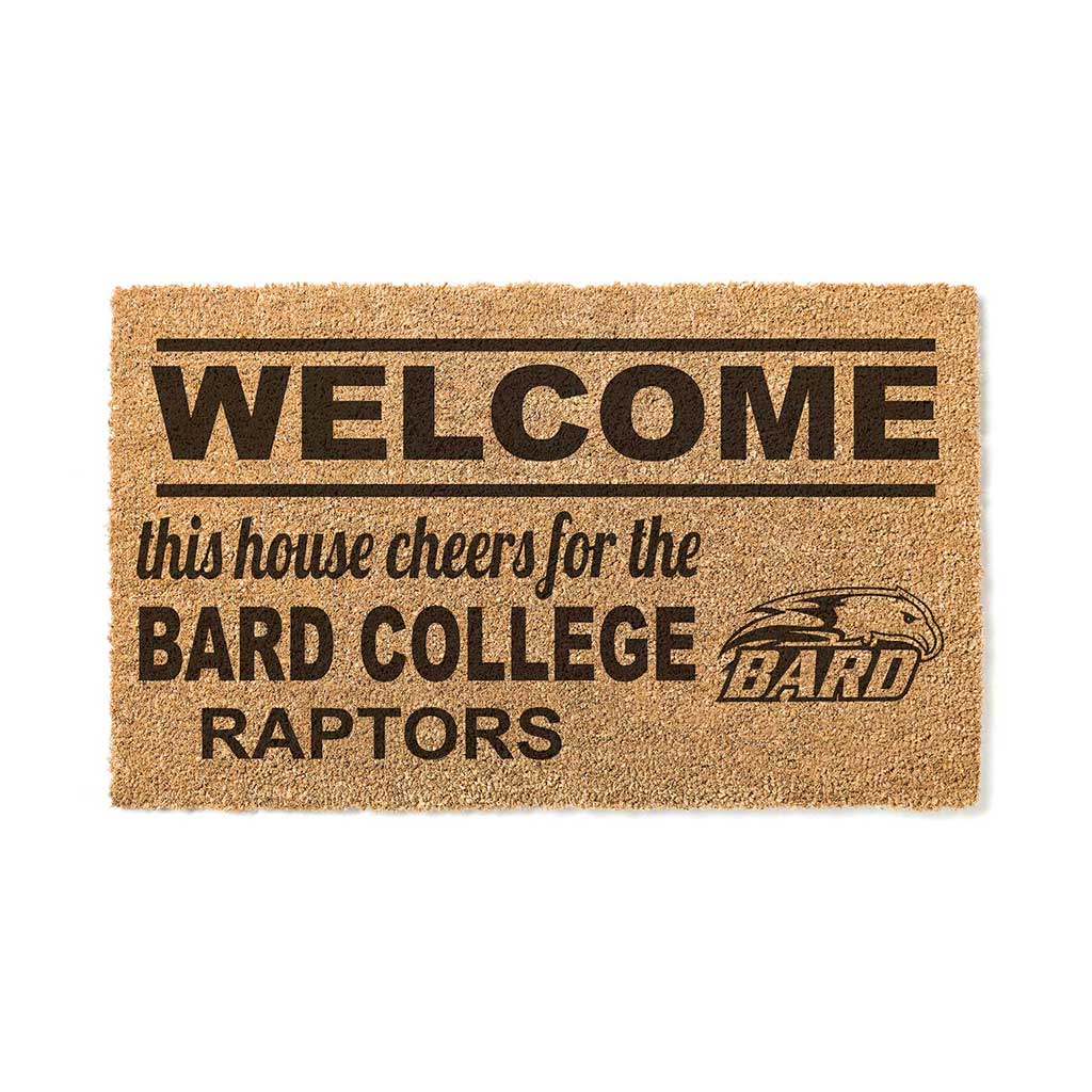 Team Coir Doormat Welcome Bard College Raptors