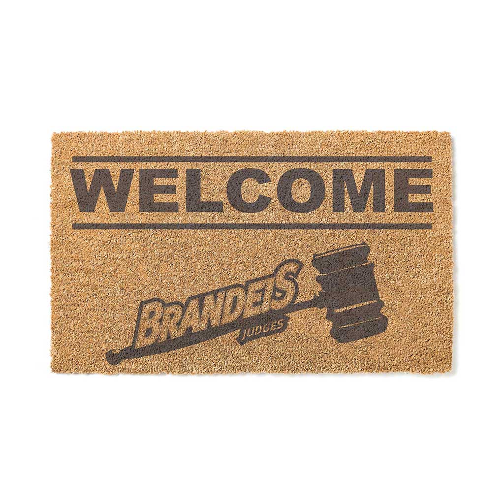 Team Coir Doormat Welcome Brandeis Judges