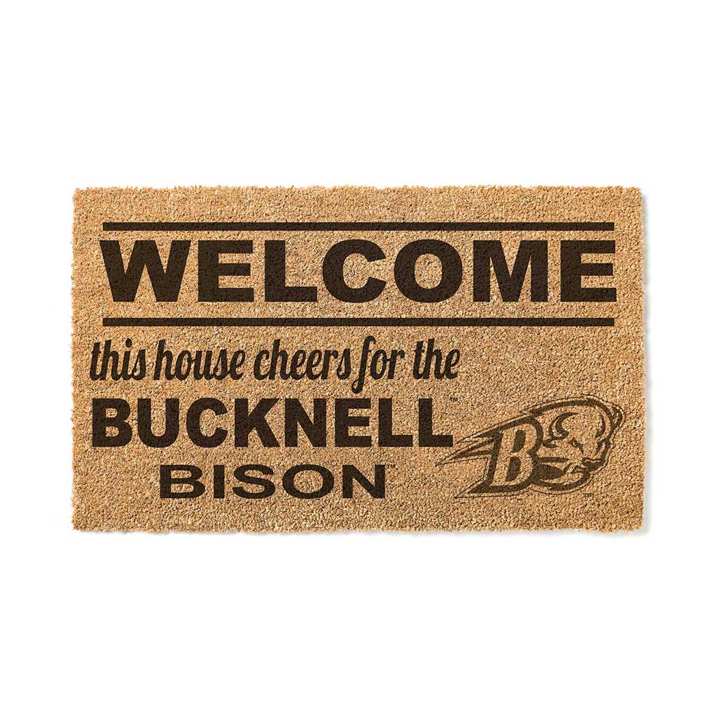 Team Coir Doormat Welcome Bucknell