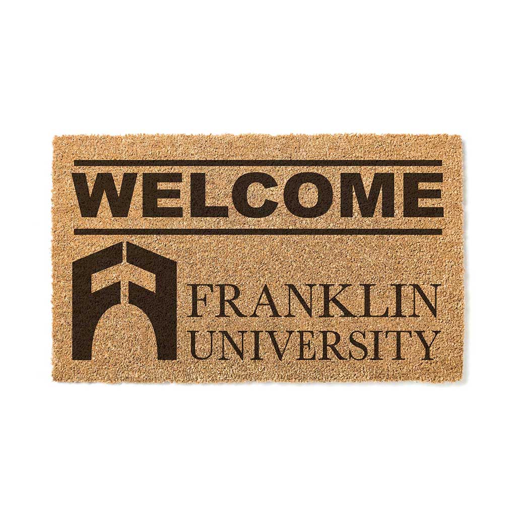 Team Coir Doormat Welcome Franklin University