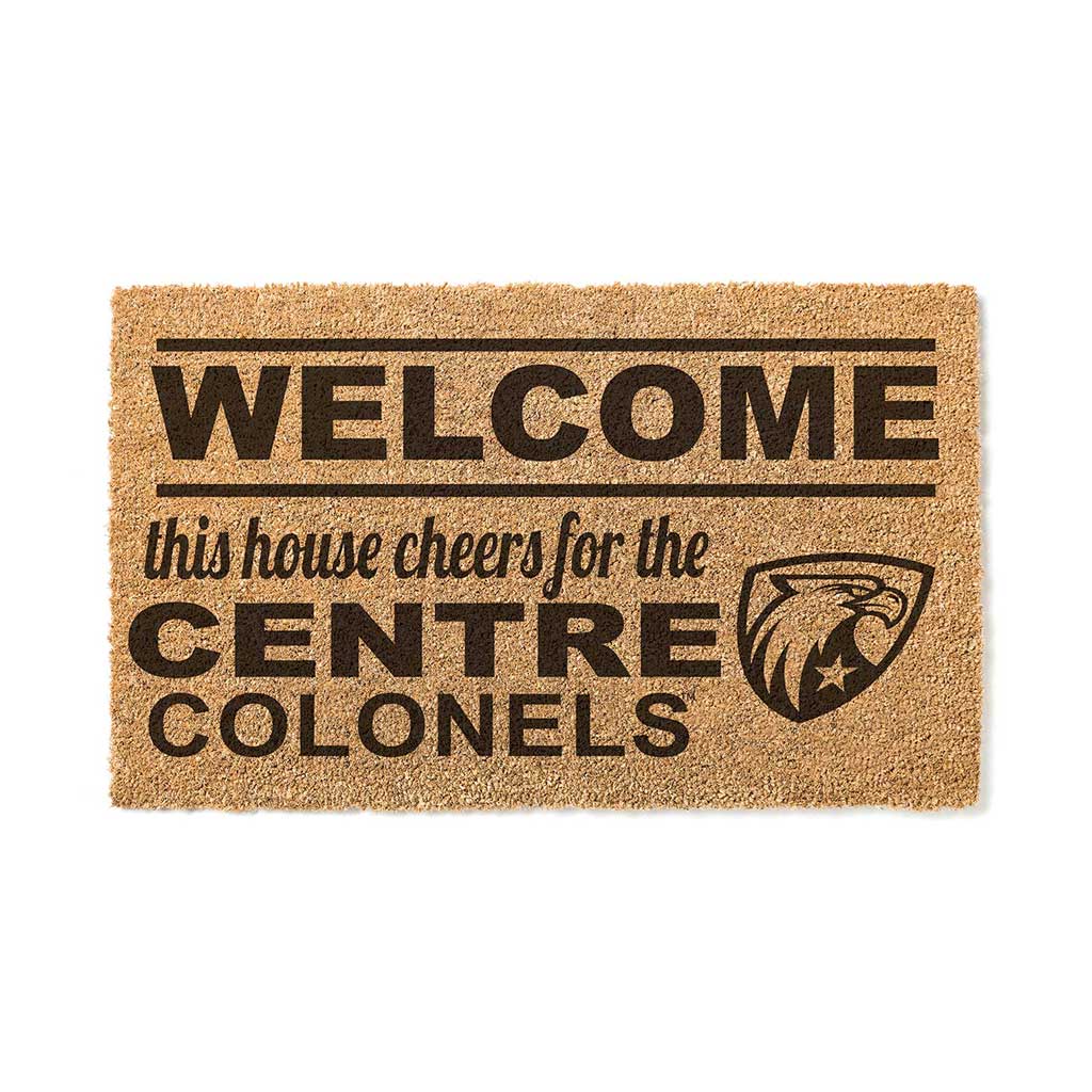 Team Coir Doormat Welcome Centre College Colonels