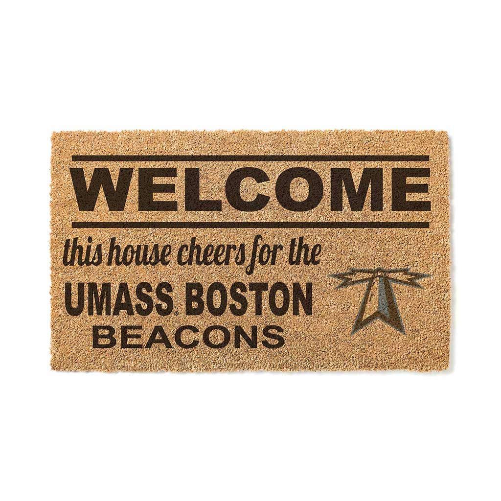 Team Coir Doormat Welcome UMASS Boston Beacons