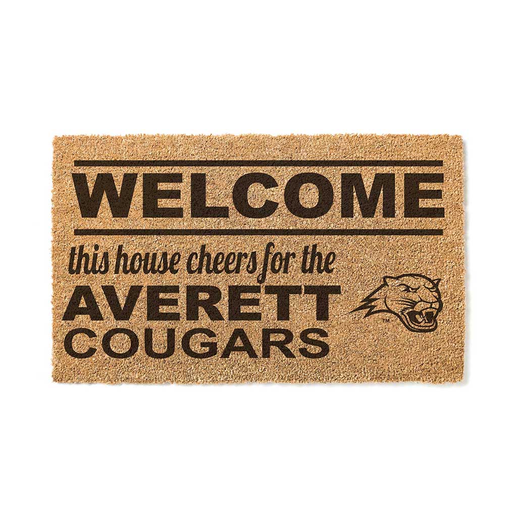 Team Coir Doormat Welcome Averett University Cougars