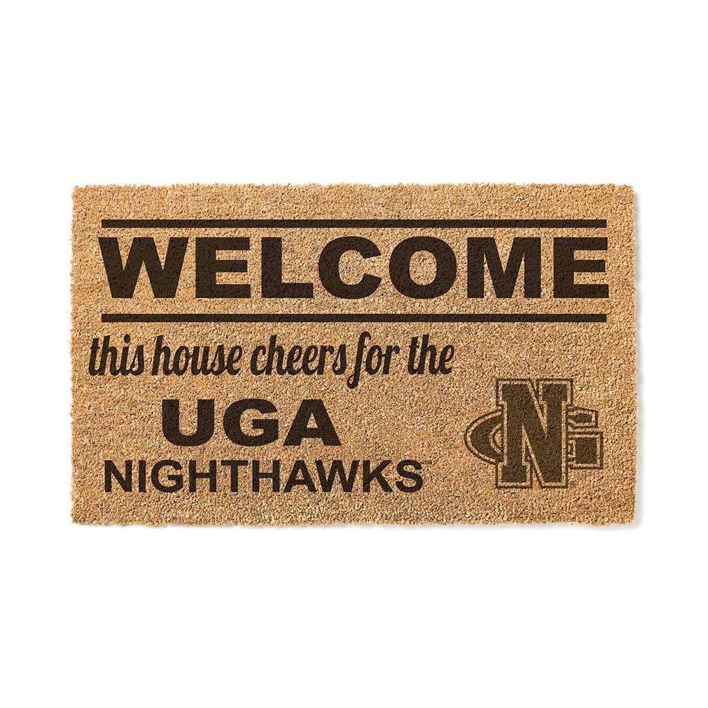 Team Coir Doormat Welcome The University of North Georgia Nighthawks