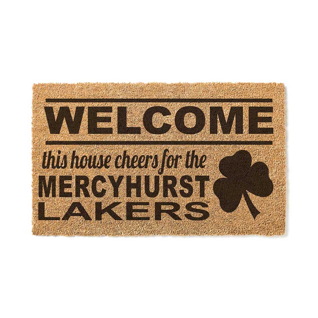 Team Coir Doormat Welcome Mercyhurst University Lakers