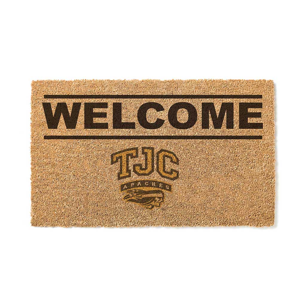 Team Coir Doormat Welcome Tyler Junior College Apaches