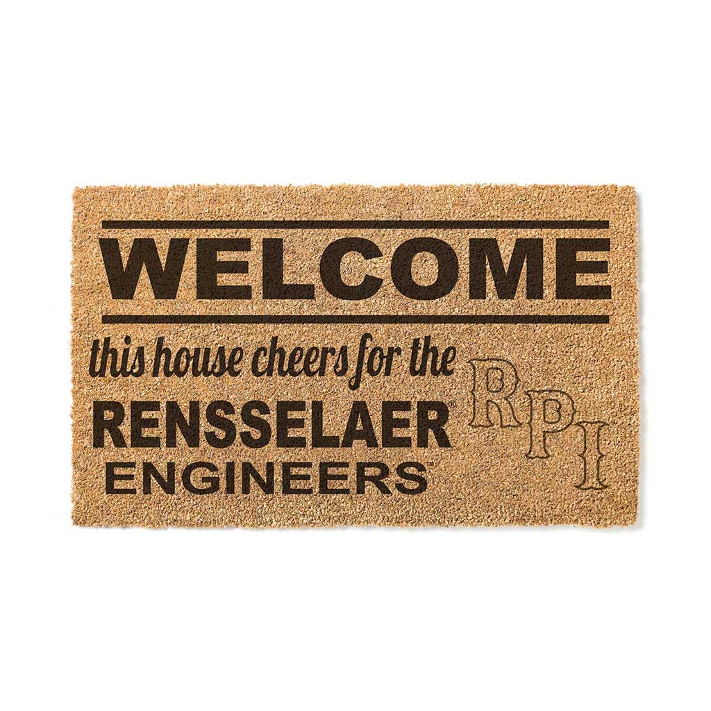 Team Coir Doormat Welcome Rensselaer Polytechnic Institute Engineers