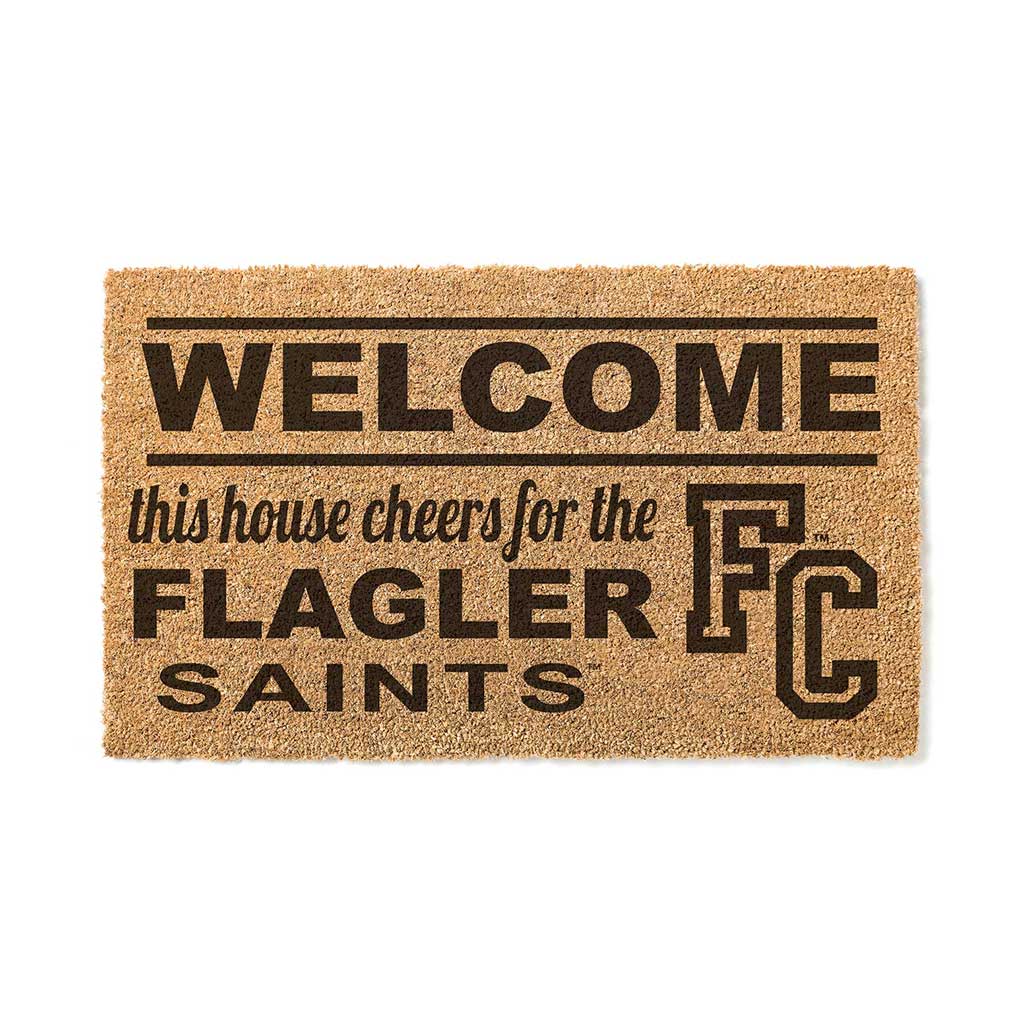 Team Coir Doormat Welcome Flagler College