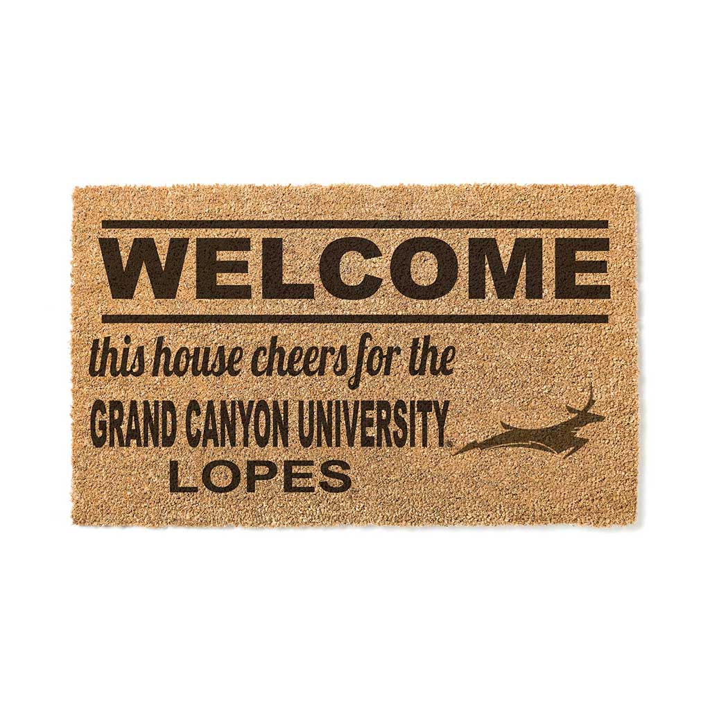 Team Coir Doormat Welcome Grand Canyon Antelopes