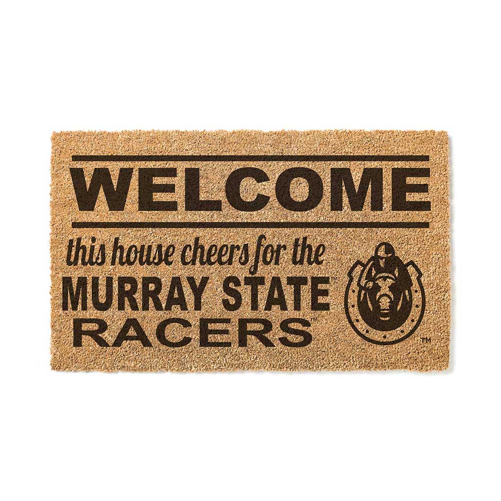 Team Coir Doormat Welcome Murray State Racers