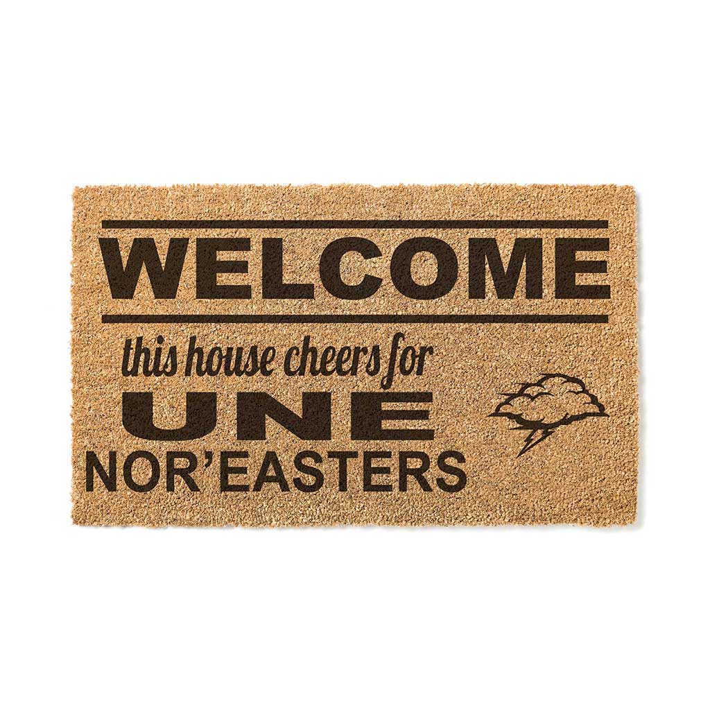 Team Coir Doormat Welcome New England NorEasters