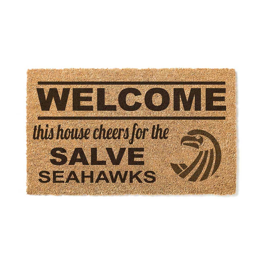 Team Coir Doormat Welcome Salve Regina Seahawks