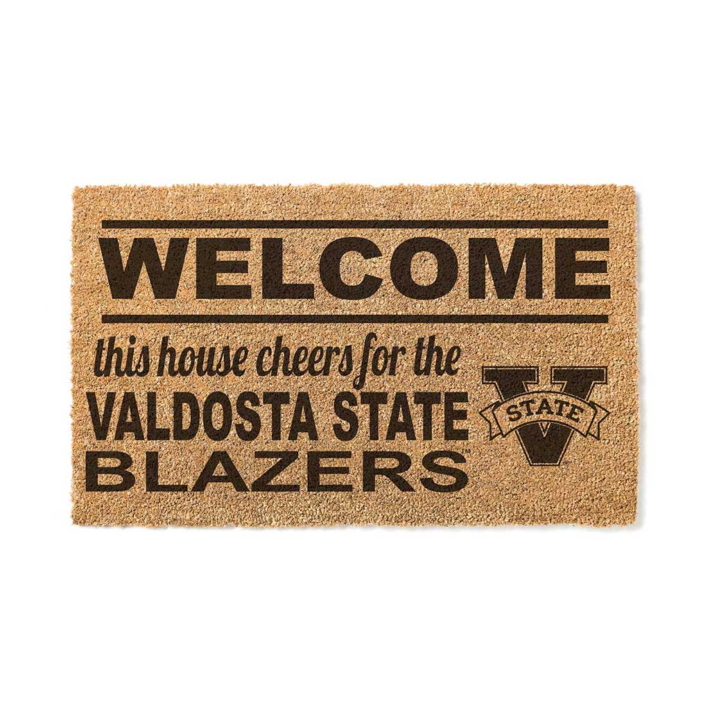 Team Coir Doormat Welcome Valdosta State Blazers